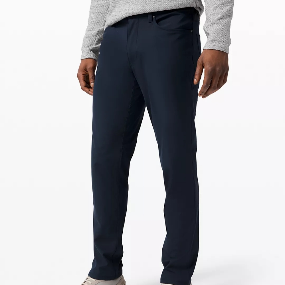 Men's Navy Lululemon ABC Trousers